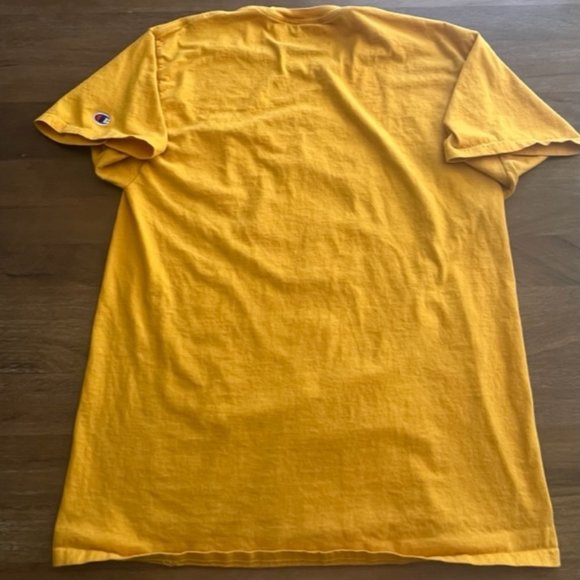Champion Yellow Authentic Arizona State University T-Shirt Unisex Adult Size LG - Picture 4 of 5